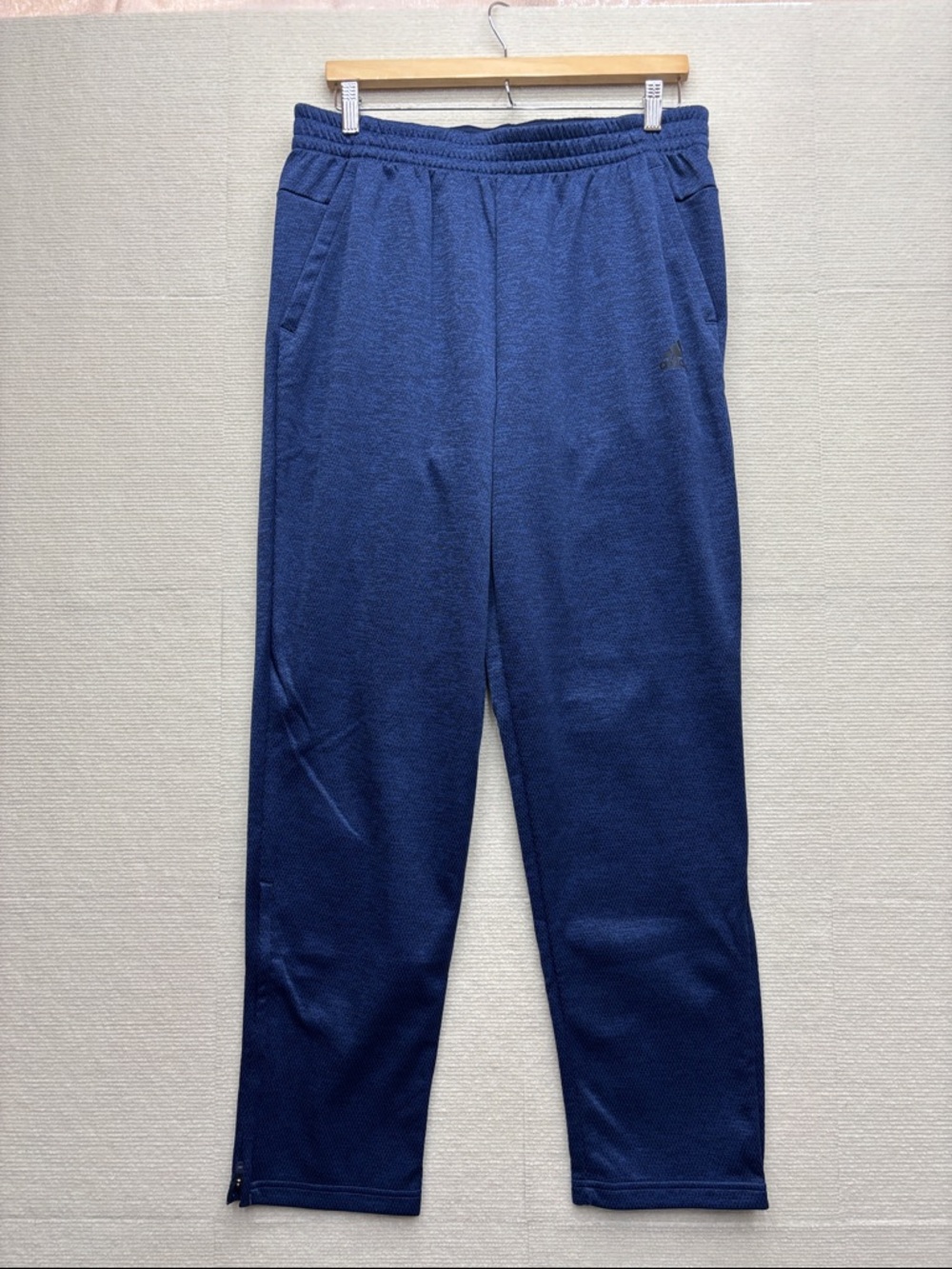 Adidas | large Men's Navy Blue Athletic Track Pants
